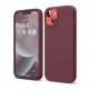 Elago Soft Silicone Case - силиконов (TPU) калъф за iPhone 14 (бургунди) thumbnail
