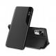 Tech-Protect Smart View Leather Flip Case - кожен калъф, тип портфейл за Xiaomi 12T, Xiaomi 12T Pro (черен) thumbnail