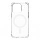 Tactical MagForce Plyo Case - хибриден удароустойчив кейс с MagSafe за iPhone 14 Pro (прозрачен) thumbnail