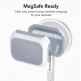 ESR AirPods Pro Orbit Halolock MagSafe Case - хибриден удароустойчив кейс с връзка за ръка съвместим с MagSafe за Apple AirPods Pro 2, AirPods Pro (бял) thumbnail 3
