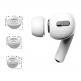 Tech-Protect AirPods Pro Silicone Eartips - 6 броя силиконови тапи за Apple AirPods Pro, AirPods Pro 2 (бял) thumbnail 4