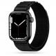 Tech-Protect Nylon Pro Band - текстилна каишка за Apple Watch 42мм, 44мм, 45мм, 46мм, Ultra 49мм (черен) thumbnail 2