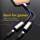 JC USB-C Male to 2xUSB-C Female Adapter MH-273 - активен USB-C адаптер с 2xUSB-C изхода за устройства с USB-C порт (син) thumbnail 6