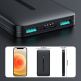 Joyroom JR-T012 Power Bank 10000 mAh - преносима външна батерия с USB-C порт, и 2xUSB-A изхода (черен) thumbnail 8