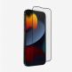 Uniq Optix Vivid Full Cover Tempered Glass - калено стъклено защитно покритие за дисплея на iPhone 14 Plus, iPhone 13 Pro Max (черен-прозрачен) thumbnail 5