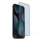 Uniq Optix VisionCare Tempered Glass with Anti Blue Light - калено стъклено защитно покритие със защитен филтър за дисплея на iPhone 14 Plus, iPhone 13 Pro Max (черен-прозрачен) thumbnail