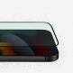Uniq Optix VisionCare Tempered Glass with Anti Blue Light - калено стъклено защитно покритие със защитен филтър за дисплея на iPhone 14 Pro (черен-прозрачен) thumbnail 2