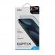 Uniq Optix VisionCare Tempered Glass with Anti Blue Light - калено стъклено защитно покритие със защитен филтър за дисплея на iPhone 14 Pro (черен-прозрачен) thumbnail 4