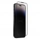 Uniq Optix Vivid Pro Full Cover Tempered Glass - калено стъклено защитно покритие за дисплея на iPhone 14 Pro Max (черен-прозрачен) thumbnail