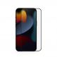 Uniq Optix Vivid Pro Full Cover Tempered Glass - калено стъклено защитно покритие за дисплея на iPhone 14 Pro Max (черен-прозрачен) thumbnail 3