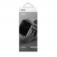 Uniq Linus Aerosoft Silicone Strap - силиконова каишка за Apple Watch 38мм, 40мм, 41мм, 42мм (2024) (черен) thumbnail 2