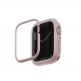 Uniq Moduo Apple Watch Case - силиконов (TPU) кейс с две сменяеми поликарбонатни части за Apple Watch 7 45мм, Apple Watch 8 45мм (розов) thumbnail