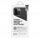 Uniq AirFender Slim Flexible Case - удароустойчив силиконов (TPU) калъф за iPhone 14 Pro (черен) thumbnail 2