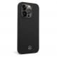 Mercedes-Benz Liquid Silicone Case - дизайнерски силиконов калъф за iPhone 14 Pro (черен) thumbnail 2