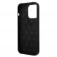 Mercedes-Benz Liquid Silicone Case - дизайнерски силиконов калъф за iPhone 14 Pro (черен) thumbnail 3