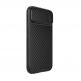 Nillkin Synthetic Fiber S Case - хибриден удароустойчив кейс за iPhone 14 (черен) thumbnail 5