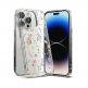 Ringke Fusion Dry Flowers Case - дизайнерски хибриден удароустойчив кейс за iPhone 14 Pro (прозрачен)  thumbnail