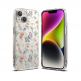 Ringke Fusion Dry Flowers Case - дизайнерски хибриден удароустойчив кейс за iPhone 14 (прозрачен)  thumbnail 2