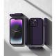 Ringke Soft Silicone Case - силиконов (TPU) калъф за iPhone 14 Pro Max (тъмнолилав) thumbnail 5