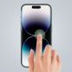 Tech-Protect Supreme Protection Set - комплект 2 броя стъклено защитно покритие за дисплея и стъклено защитно покритие за камерата на iPhone 14 (прозрачен) thumbnail 5