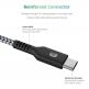 Zendure SuperCord USB-A to USB-C Cable 3A - здрав плетен кабел с USB-C порт (100 см) (черен) thumbnail 4