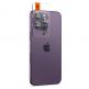 Spigen Optik Pro tR Ez Fit Lens Protector - 2 комплекта предпазни стъклени лещи за камерата на iPhone 14 Pro, iPhone 14 Pro Max (лилав) thumbnail 2