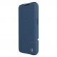 Nillkin Qin Book Pro Leather Flip Case - кожен калъф, тип портфейл за iPhone 14 Pro (син) thumbnail 2