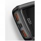 Baseus Qpow Digital Display Power bank with USB-C cable 15W (PPQD-A01) - външна батерия 10000 mAh с вграден USB-C кабел и USB-C, USB-A и Lightning портове (черен) thumbnail 5