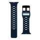 Urban Armor Gear Civilian New Strap - изключително здрава силиконова каишка за Apple Watch 42мм, 44мм, 45мм, 46мм, Ultra 49мм (син) thumbnail 5