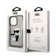 Karl Lagerfeld IML Glitter Karl and Choupette NFT Case - дизайнерски силиконов кейс за iPhone 14 Pro Max (черен) thumbnail 6