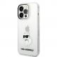 Karl Lagerfeld IML Choupette NFT Case - дизайнерски силиконов кейс за iPhone 14 Pro Max (прозрачен) thumbnail