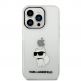 Karl Lagerfeld IML Choupette NFT Case - дизайнерски силиконов кейс за iPhone 14 Pro Max (прозрачен) thumbnail 2