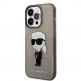 Karl Lagerfeld IML Ikonik NFT Case - дизайнерски силиконов кейс за iPhone 14 Pro Max (черен) thumbnail