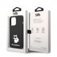 Karl Lagerfeld Liquid Silicone Choupette NFT Case - дизайнерски силиконов кейс за iPhone 14 Pro (черен) thumbnail 6