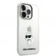 Karl Lagerfeld IML Choupette NFT Case - дизайнерски силиконов кейс за iPhone 14 Pro (прозрачен) thumbnail 3