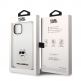 Karl Lagerfeld Liquid Silicone Choupette NFT Case - дизайнерски силиконов кейс за iPhone 14 (бял) thumbnail 6