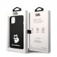 Karl Lagerfeld Liquid Silicone Choupette NFT Case - дизайнерски силиконов кейс за iPhone 14 (черен) thumbnail 6