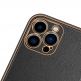 Dux Ducis Yolo Series Case - удароустойчив хибриден кожен кейс за iPhone 14 Pro (черен) thumbnail 6