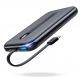 Joyroom Power Bank with Lightning cable 20W 10000mAh - външна батерия 10000 mAh с вграден Lightning кабел и USB-C, USB-A и Lightning портове (черен) thumbnail