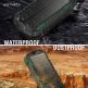 4smarts Solar Power Bank Rugged TitanPack Ultimag 20000mAh - соларна удароустойчива външна батерия с 5xUSB изхода, компас и фенер (черен-зелен) thumbnail 6