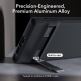 ESR Air Shield Boost Case - удароустойчив хибриден кейс с вградена поставка за Samsung Galaxy S23 Ultra (черен) thumbnail 3