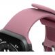 Otterbox All Day Comfort Antimicrobial Strap - изключително здрава силиконова каишка за Apple Watch 42мм, 44мм, 45мм, Ultra 49мм (розов) thumbnail 2