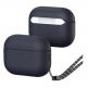 Dux Ducis AirPods Pro 2 Plen Serires Premium Case - силиконов (TPU) калъф с връзка за ръка за Apple AirPods Pro 2, AirPods Pro (тъмносин) thumbnail