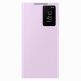 Samsung Galaxy S-View Wallet Cover EF-ZS918CV - оригинален калъф през който виждате информация от дисплея за Samsung Galaxy S23 Ultra (розов) thumbnail