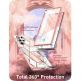 i-Blason Cosmo SupCase Protective Case - удароустойчив хибриден кейс с вграден протектор за дисплея за Samsung Galaxy S23 Ultra (бял) thumbnail 5
