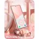 i-Blason Cosmo SupCase Protective Case - удароустойчив хибриден кейс с вграден протектор за дисплея за Samsung Galaxy S23 Ultra (бял) thumbnail 7