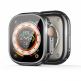 Dux Ducis Samo TPU Case - качествен силиконов (TPU) кейс с вграден протектор за дисплея за Apple Watch Ultra 49мм (черен) thumbnail 2