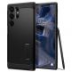 Spigen Tough Armor Case - хибриден кейс с най-висока степен на защита за Samsung Galaxy S23 Ultra (черен) thumbnail