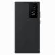 Samsung Galaxy S-View Wallet Cover EF-ZS918CB - оригинален калъф през който виждате информация от дисплея за Samsung Galaxy S23 Ultra (черен) thumbnail