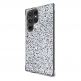 CaseMate Twinkle Diamond Case - дизайнерски удароустойчив кейс с фасетирани пайети за Samsung Galaxy S23 Ultra (прозрачен) thumbnail 3